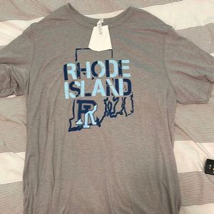 University of Rhode Island URI grey mens tee